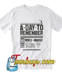 A Day To Remember T-Shirt