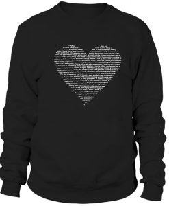 Animal Love Heart Sweatshirt