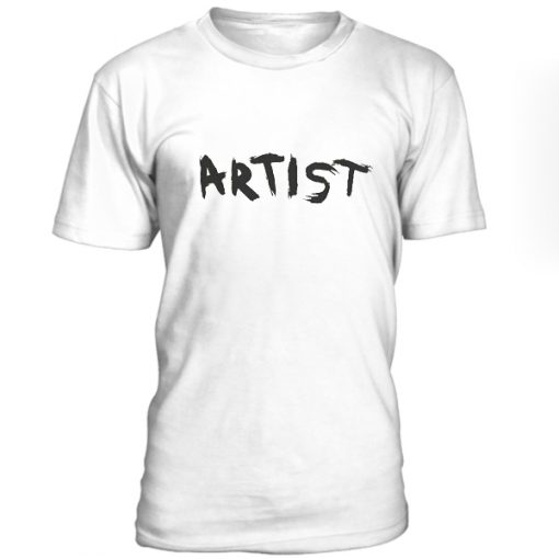 Artist Font T Shirt