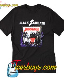 Balck Sabbath Sabotage T Shirt