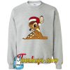 Bambi Christmas Print Sweatshirt