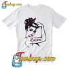 Believe breast cancer lady T-Shirt