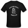 Black Rose Society Sinners Club T Shirt Back