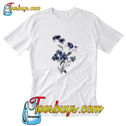 Blue Flower T-Shirt