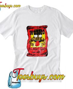 Bootleg Bart Wanted T-Shirt