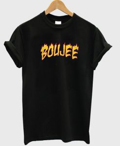 Boujee Fire Thrasher T Shirt