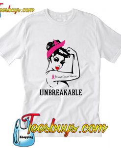 Breast Cancer Warrior Unbreakable T-Shirt