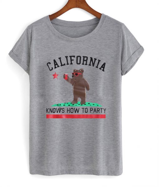 California Knows How to Party T-shirt