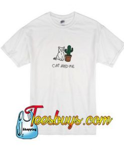 Cat And Me Cactus T-Shirt