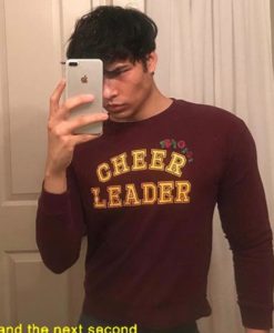 Cheer Leader Rose Sweatshirt