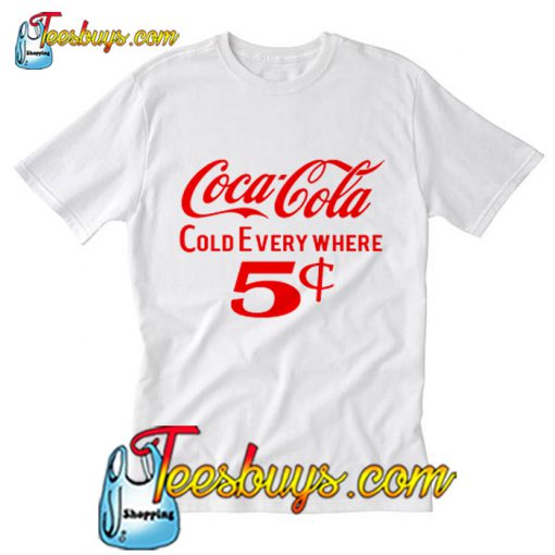 Coca-cola Cold Everywhere T-Shirt