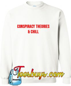 Conspiracy Theories and Chill Sweatshirt