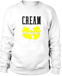 Cream Wu Tang Hip Hop Legend Sweatshirt