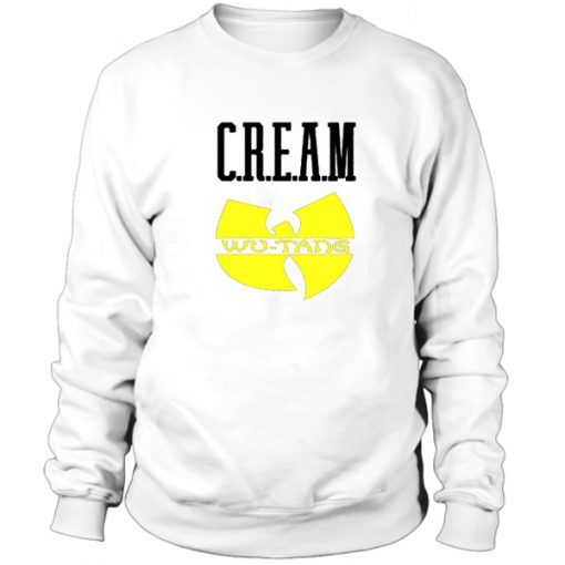 Cream Wu Tang Hip Hop Legend Sweatshirt