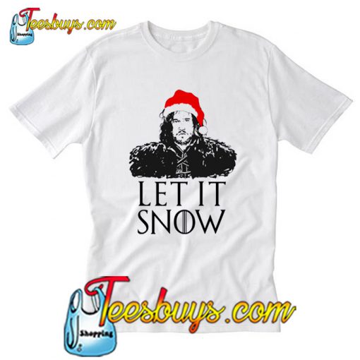 David Beckham GOT Let It Snow  T-Shirt