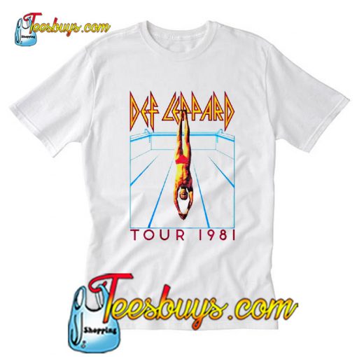 Def Leppard Tour 1981 T-Shirt