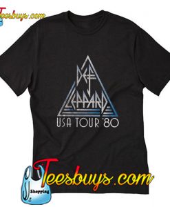 Def Leppard USA Tour '80 T-Shirt