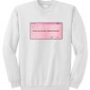 Delete All Emoticons Sweatshirt