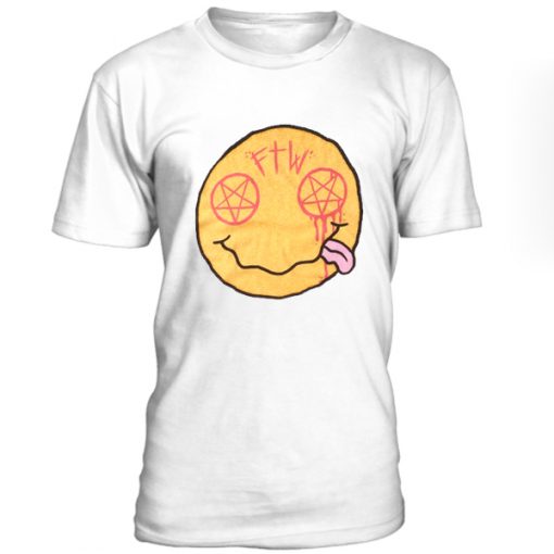 Drop Dead FTW Emoticon T Shirt