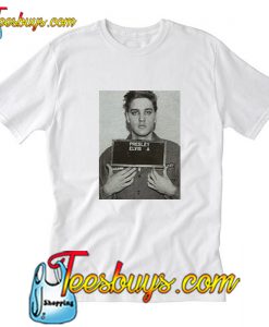 Elvis Presley Mugshot T Shirt