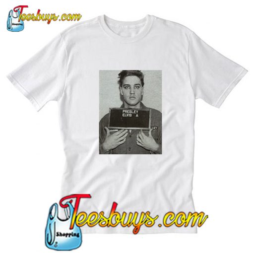 Elvis Presley Mugshot T Shirt