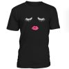 Eyelash Lips T Shirt