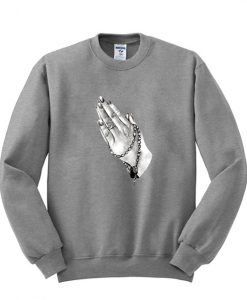 Female Praying hands Sweatshirt