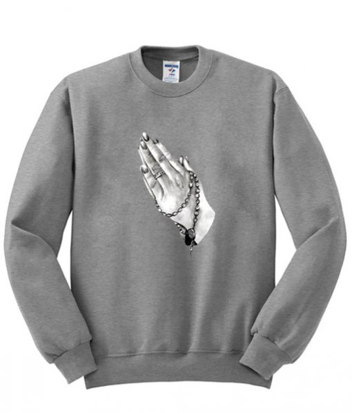 Female Praying hands Sweatshirt