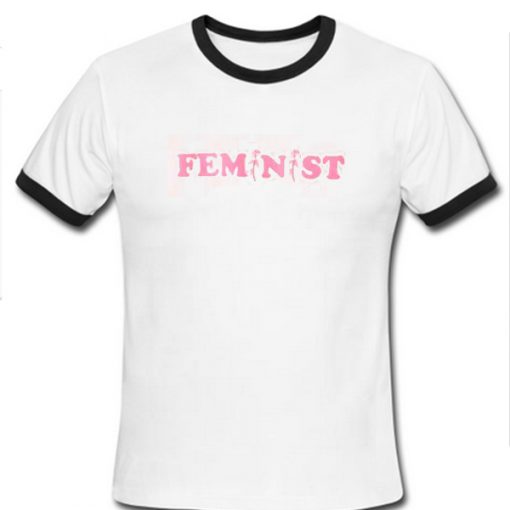 Feminist Ringer Tshirt