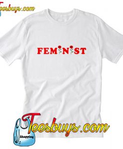 Feminist Rose Girl Power T-Shirt