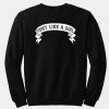 Fight Like A Girl Sweatshirt Back