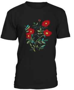 Flower Floral Print Tshirt