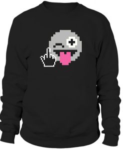 Fuck Emoticon Sweatshirt