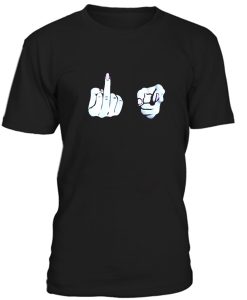 Fuck You Middle Finger Tshirt