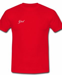 Girl Font Tshirt