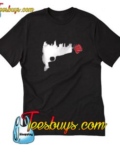 Gun Flowers T Shirt