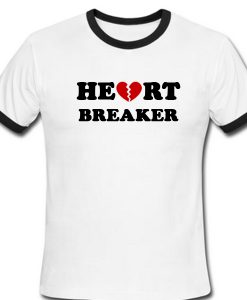 Heart Breaker Ringer Tshirt