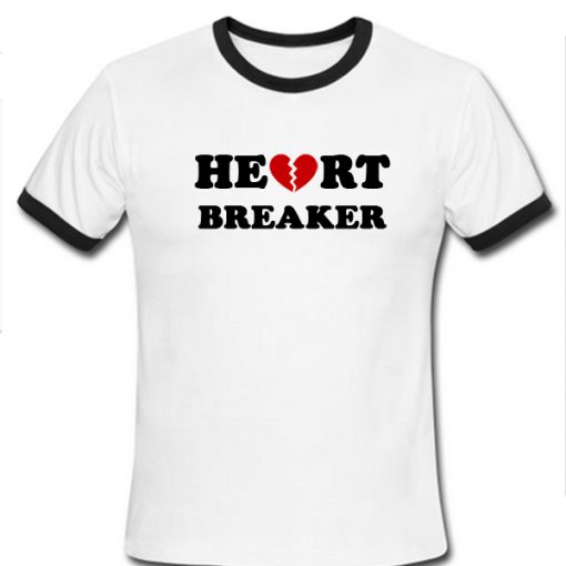 Heart Breaker Ringer Tshirt