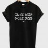 Hidden Message Japanese Fck You T-Shirt