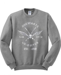 Hogwarts Quidditch Crewneck Sweatshirt