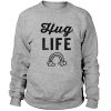 Hug Life Rainbow Sweatshirt