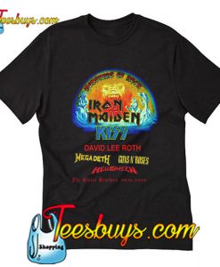 IRON MAIDEN MONSTERS OF ROCK DONINGTON 1988 T-Shirt