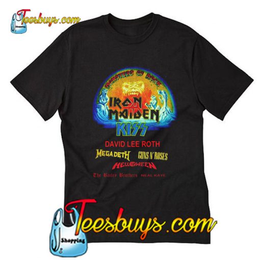 IRON MAIDEN MONSTERS OF ROCK DONINGTON 1988 T-Shirt