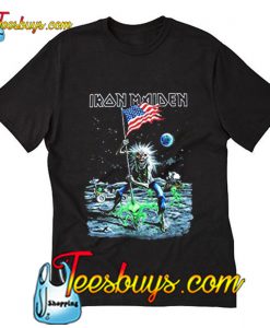 Iron Maiden Moonwalker Final Frontier 2010 US Tour T-Shirt