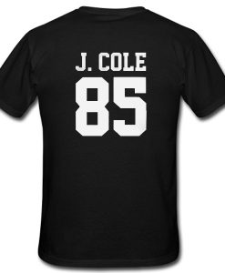 J Cole 85 Tshirt Back