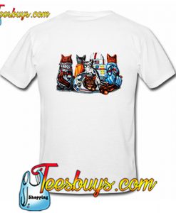 Kennedy Space Center Cat Tshirt back