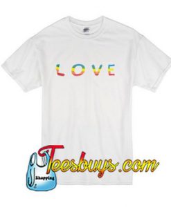 LOVE RAINBOW T-SHIRT