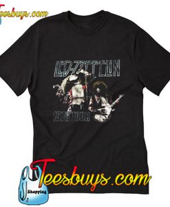 Led Zeppelin 1975 Tour T Shirt