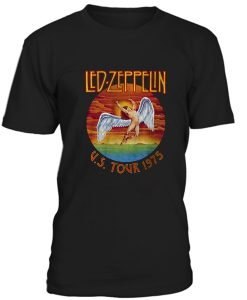 Led Zeppelin Us Tour 1975 Tshirt