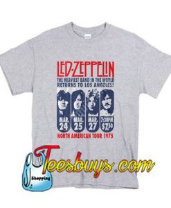 Led Zeppelin Zeppelin LA 1975 T-Shirt